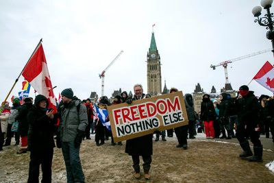 Canada protests sound common refrain: 'We stand for freedom'