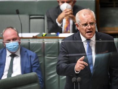 Morrison hits out at Russian aggression