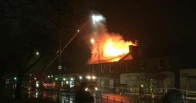 Huge blaze breaks out on Scots street as fire crews race to scene of ongoing incident