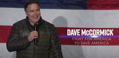 GOP senate hopeful Dave McCormick tries to crash Super Bowl with Let’s Go Brandon advert
