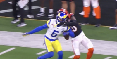 The refs gifted the Bengals a touchdown on a blatant missed pass interference