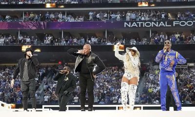 Dr Dre, Snoop Dogg, Eminem, Kendrick Lamar and Mary J Blige’s half-time show – an all-timer