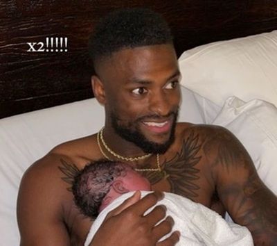 Van Jefferson celebrates birth of second child after wife Samaria left Super Bowl in labour