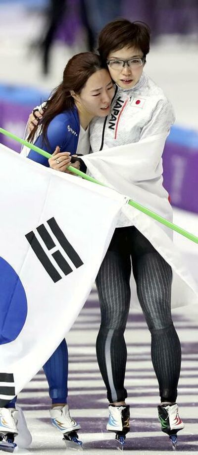 South Korean ex-rival, friend sheds tears for Kodaira