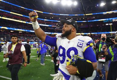 Aaron Donald sidesteps retirement questions: ‘I’m just in the moment’