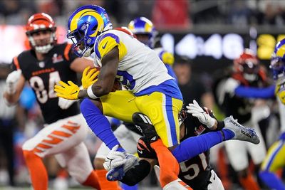 AP PHOTOS: Thrills - and agony - as Rams win Super Bowl