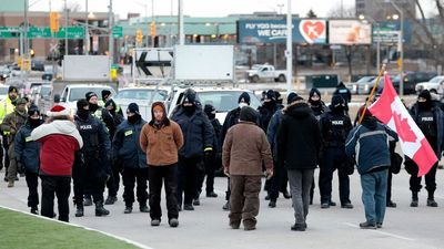 U.S.-Canada border crossing blockaded by protesters for 6 days reopens