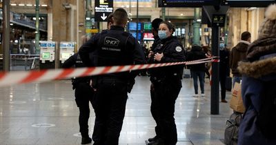 Paris shooting: Man 'with ACAB knife' shot dead by police at busy train station