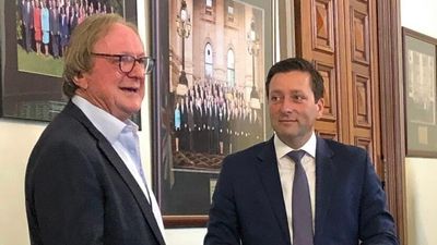 Victoria's Opposition Leader Matthew Guy among five MPs fined for breaching COVID-19 mask rules