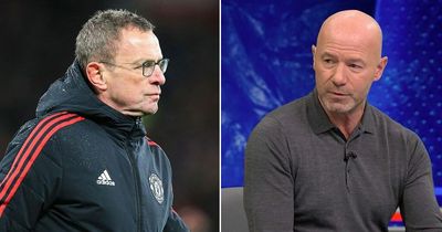 Alan Shearer launches scathing Man Utd verdict as Ralf Rangnick role branded "carnage"