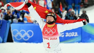 Xu Mengtao wins China's first women's aerials gold as Australia's Laura Peel finishes fifth in Beijing
