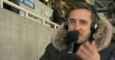 Gary Neville gets 'goosebumps' as he reveals his 10-year 'depressing' Newcastle wait has ended