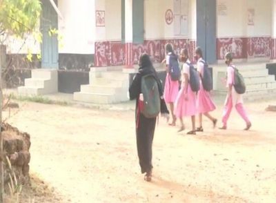 K'taka hijab row: Schools for classes up to 10th standard re-opened today