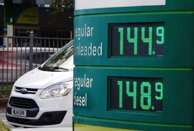 UK petrol prices hit record high of 148p per litre