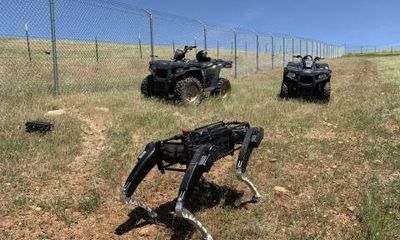 The US government is deploying robot dogs to the Mexico border. Seriously?