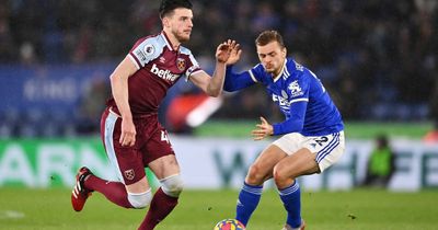 Declan Rice criticises West Ham after Leicester draw and reveals one area Hammers must improve