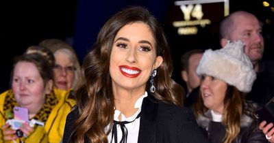 Stacey Solomon shares tearful Valentine's message as she returns home from work trip