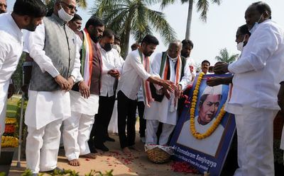 Tributes paid to Damodaram Sanjeevaiah