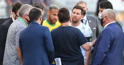 Four Premier League players given international bans after Brazil vs Argentina chaos
