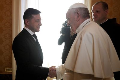 Ukraine would welcome Vatican mediation, wants papal visit soon - ambassador