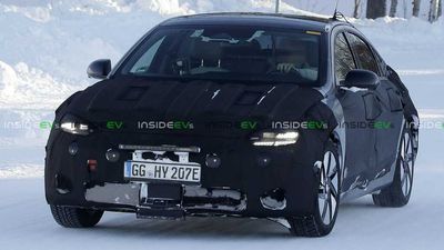 2023 Hyundai Ioniq 6 Caught Winter Testing Hiding Key Features