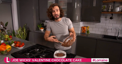 Joe Wicks shares his 'perfect Valentine's Day pudding' during Lorraine appearance