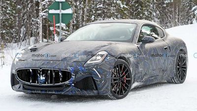 Maserati GranTurismo Begins To Reveal Its Styling In New Spy Pics