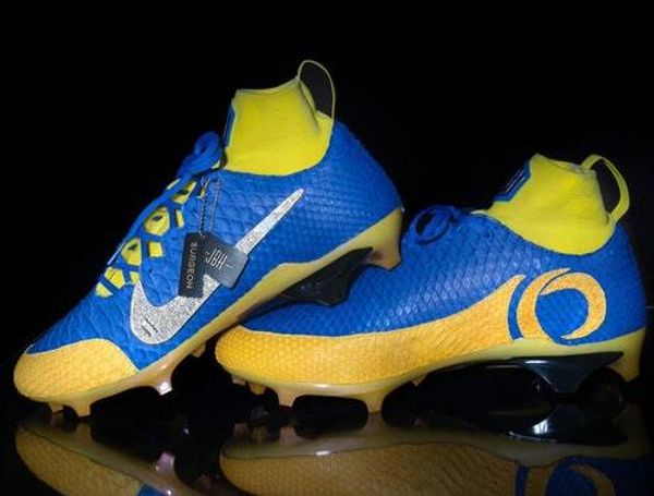 The story behind Odell Beckham Jr.'s $200,000 diamond cleats for