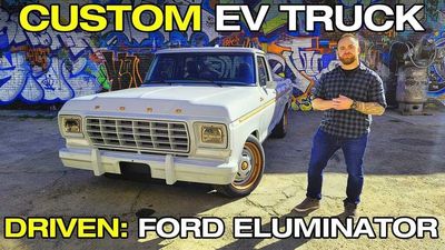 Ford F-100 Eluminator Electric Truck Leaves Edmunds Impressed