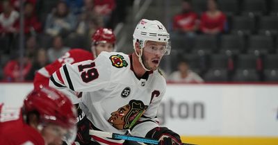 Blackhawks notebook: Jonathan Toews’ training again as concussion recovery continues