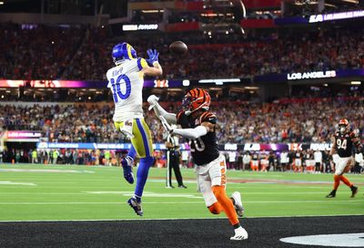 Robert Woods had a perfect one-word reaction after Cooper Kupp beat Eli Apple for game-winning TD