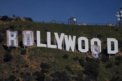 Iconic Hollywood sign replaced with ‘Rams House’ to celebrate Super Bowl win