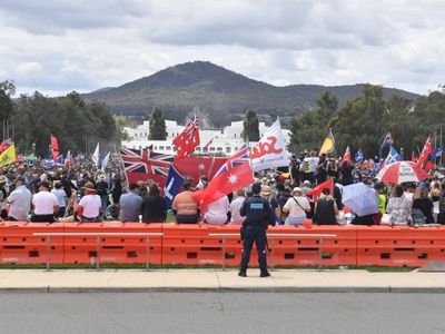 Protester found with gun, parliament plan