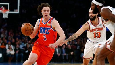 Josh Giddey nets another NBA triple-double in Oklahoma City Thunder's overtime win over New York Knicks