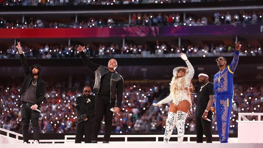 Watch: Here's the entire Super Bowl LVI halftime show - Sports Illustrated