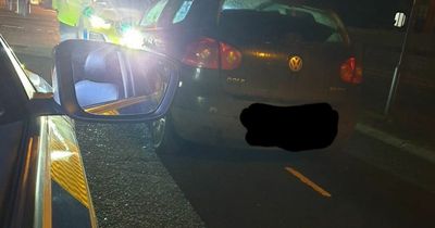 Weapon and drugs arrest after driver 'ran' from police