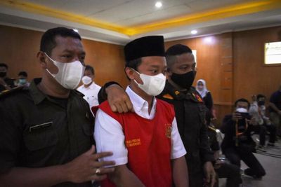 Indonesia teacher gets life in prison for rape of 13 students