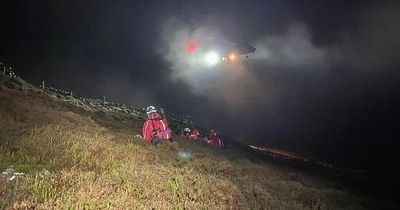 Walker with hypothermia saved in huge nine-hour rescue mission in Snowdonia