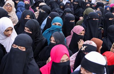 India's hijab dispute reaches its most populous state