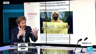 Old videos shared in India as Muslim students clash with Hindu extremists over hijab ban