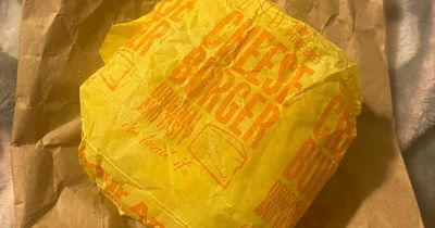 Woman vows to quit fast-food after finding McDonald's burger she'd kept for five years