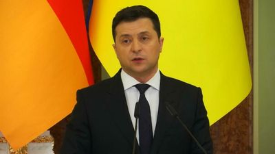 Markets calmer after Zelensky's invasion joke spooks investors