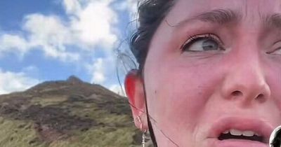 American tourist's hilarious Arthur's Seat climb goes viral on TikTok
