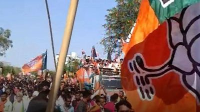 Rajasthan: BJP stages protest over REET exam in Jaipur