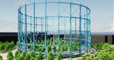 Abandoned Edinburgh Granton gasholder could become massive coastal park on Forth