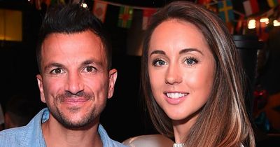 Peter Andre shares rare snap of Amelia and Theo at Valentine's meal with wife Emily