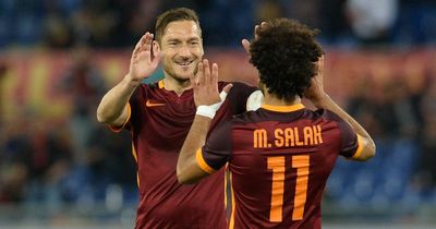 Francesco Totti isn't surprised by Mohamed Salah change at Liverpool