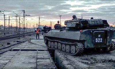 Vladimir Putin says Moscow is ready for talks with the US amid Ukraine crisis
