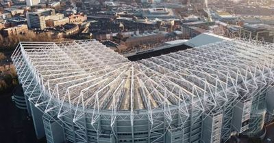 Watch fabulous drone footage of Newcastle United's St James' Park - plus the story of the stadium