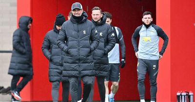 Four things spotted in Liverpool training as Jurgen Klopp handed fitness boost